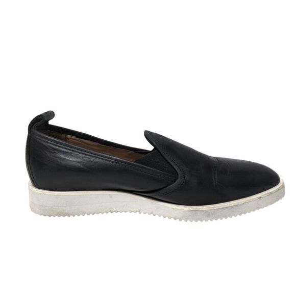 Everlane The Leather Street Shoe Black Pointed Toe Business  EVERLANE The Leather Street Shoe Loafers 8